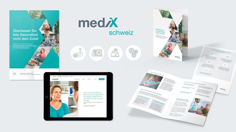 mediX: Markenauftritt und Website für ein führendes Ärztenetzwerk