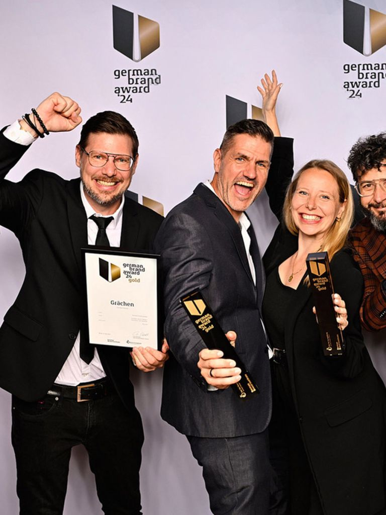 Gold Gewinn am German Brand Award